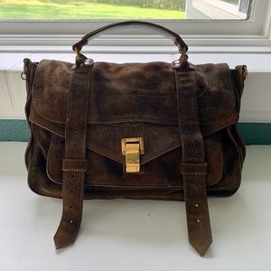 ❗️SOLD❗️Authentic Proenza Schouler PS1 Suede Bag
